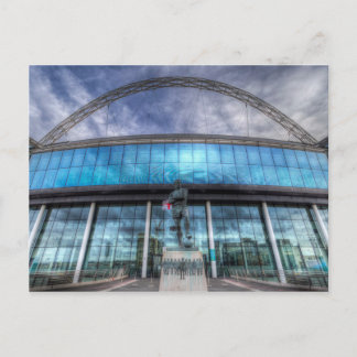 Bobby Moore Statue Wembley Stadium London Postcard