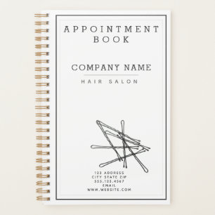 Bobby Pins Hairsalon Appointment Book / Planner