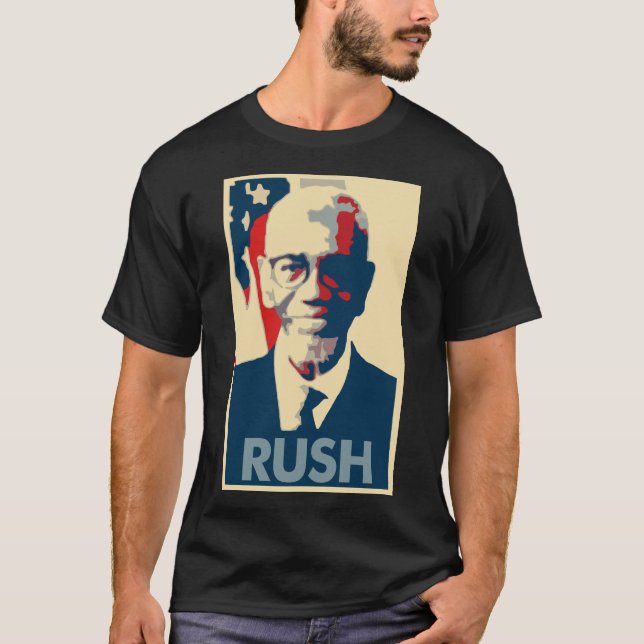Bobby Rush Poster Political Parody T-Shirt (Front)
