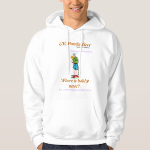 BOBBY, Where is bobby now!?., UK Panda Beer, Pa... Hoodie