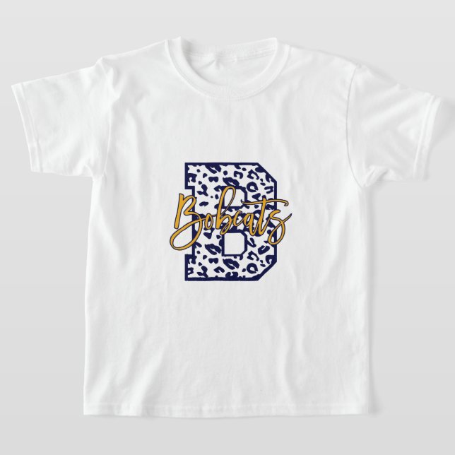 Bobcast B shirt (Laydown)