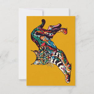 Bobcat 3.5 x 5 Notecard