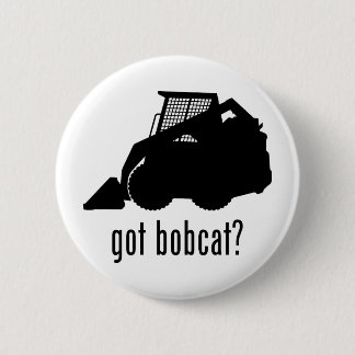 Bobcat 6 Cm Round Badge