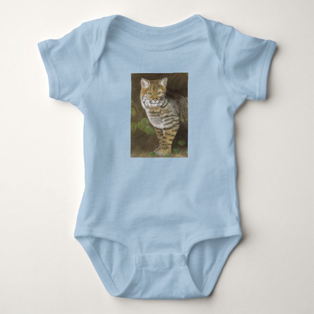 Bobcat Baby Bodysuit (Front)