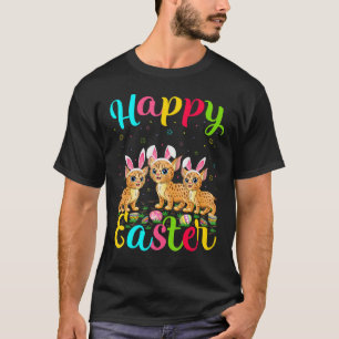 Bobcat   Funny Easter Egg Bunny Bobcat Happy Easte T-Shirt