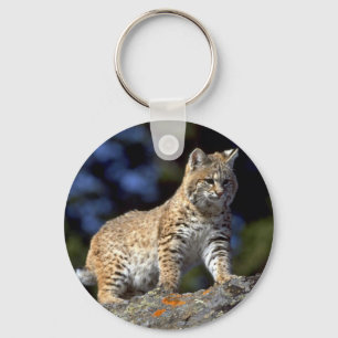 Bobcat Key Ring