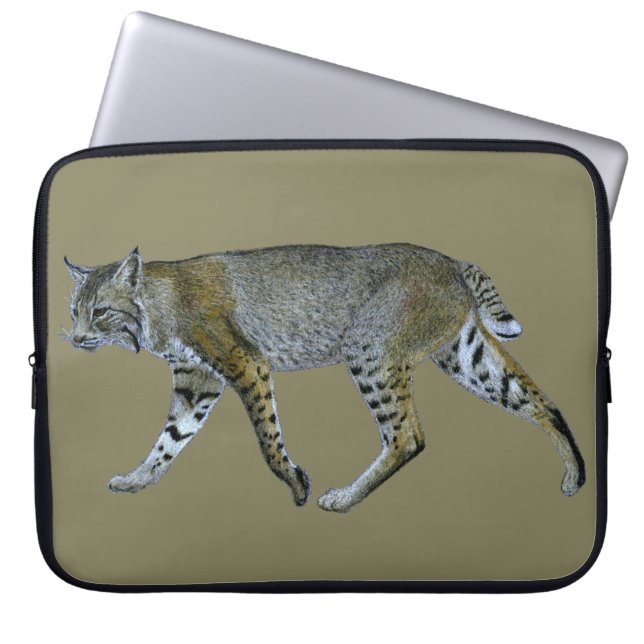 Bobcat Laptop Sleeve (Front)
