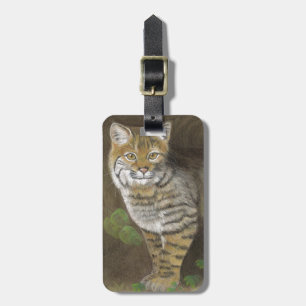 Bobcat Luggage Tag