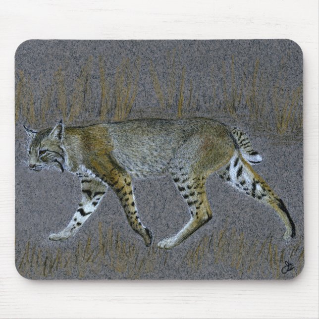 Bobcat Mouse Mat (Front)