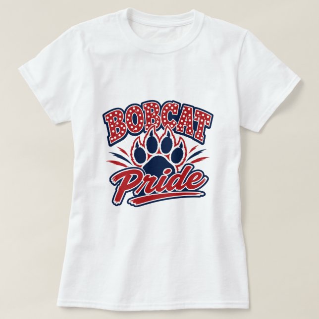 Bobcat Pride Tee (Design Front)