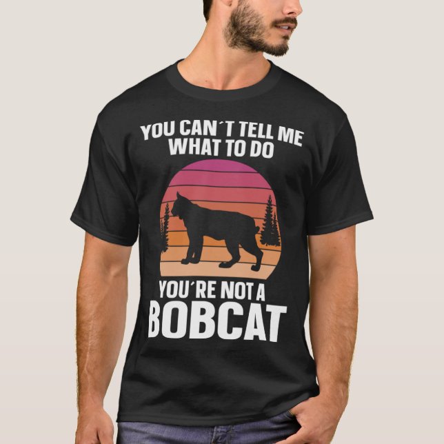 Bobcat Retro Vintage 80s  Bobcat T-Shirt (Front)