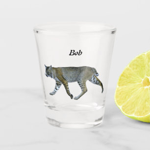 Bobcat Shot Glass