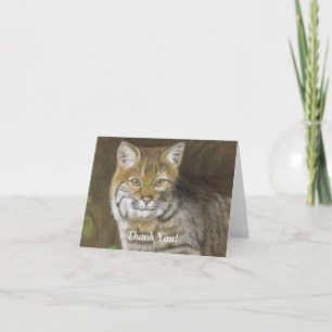 Bobcat Thank You Card