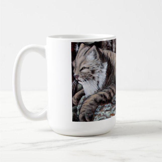 Bobcat Tom Mug (Left)