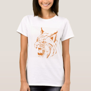 Bobcat Wildlife Feline Cat Wild Cat Animal Tiger T-Shirt