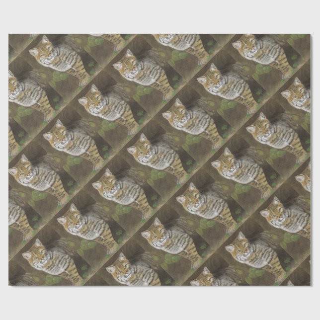 Bobcat wrapping paper (Flat)