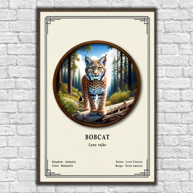 Bobcat Zoology Series Poster (Creator Uploaded)