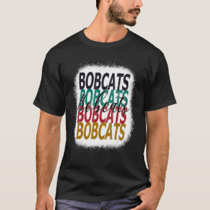 Bobcats Teacher School Sports Fan Team Spirit Blea T-Shirt