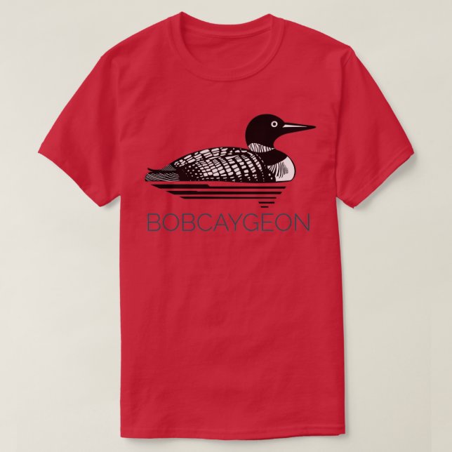 Bobcaygeon Loon T-Shirt (Design Front)
