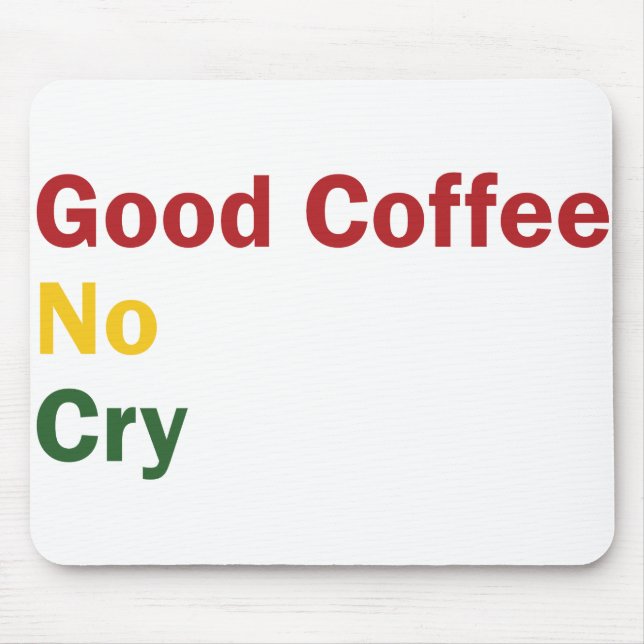 BobCoffee Mouse Mat (Front)