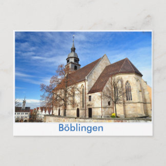 Böblingen, Stadtkirche Postcard