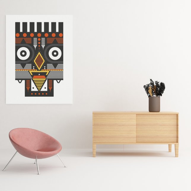 Bobo Bwa Mask Canvas Print (Creator Uploaded)