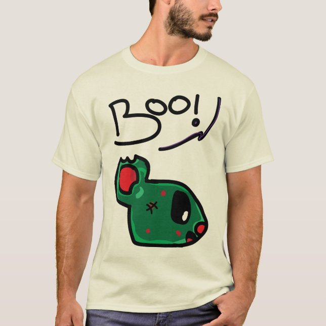 Bobo, The zombie mouse. T-Shirt (Front)