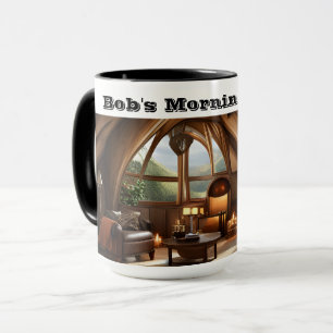 Bob's Morning Java Personalised Customisable Mug