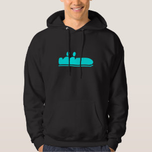 Bobsleigh - Cyan Hoodie