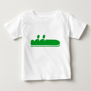 Bobsleigh - Grass Green Baby T-Shirt