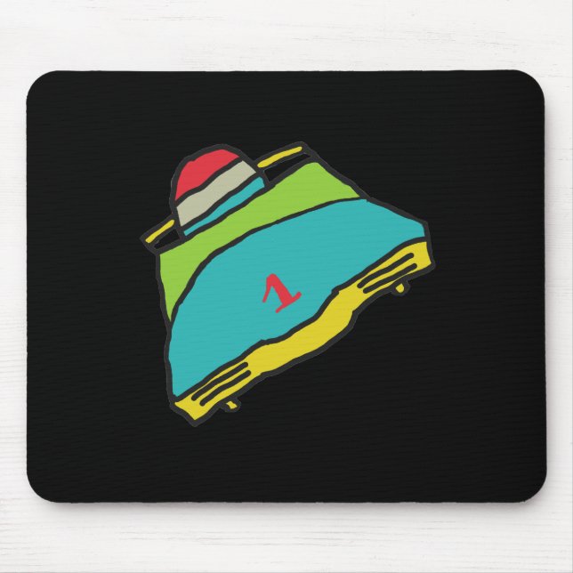 Bobsleigh Mouse Mat (Front)