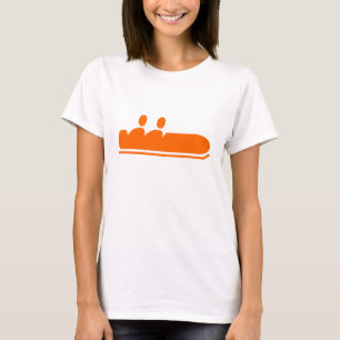 Bobsleigh - Orange T-Shirt