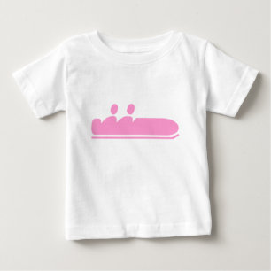 Bobsleigh - Pink Baby T-Shirt
