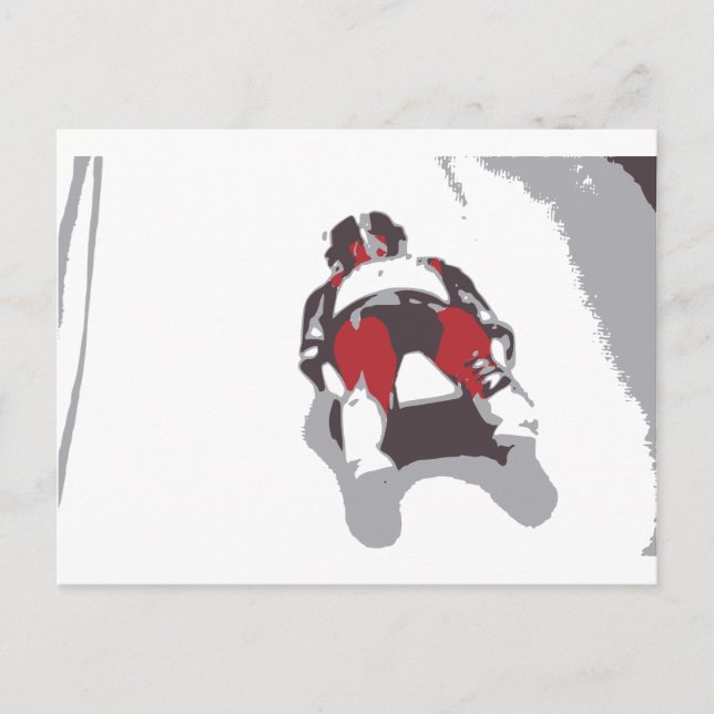 Bobsleigh Postcard (Front)