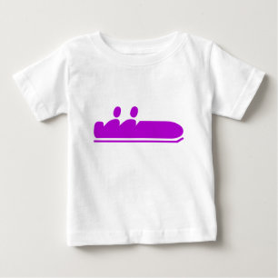 Bobsleigh - Purple Baby T-Shirt