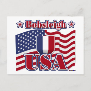 Bobsleigh USA Postcard