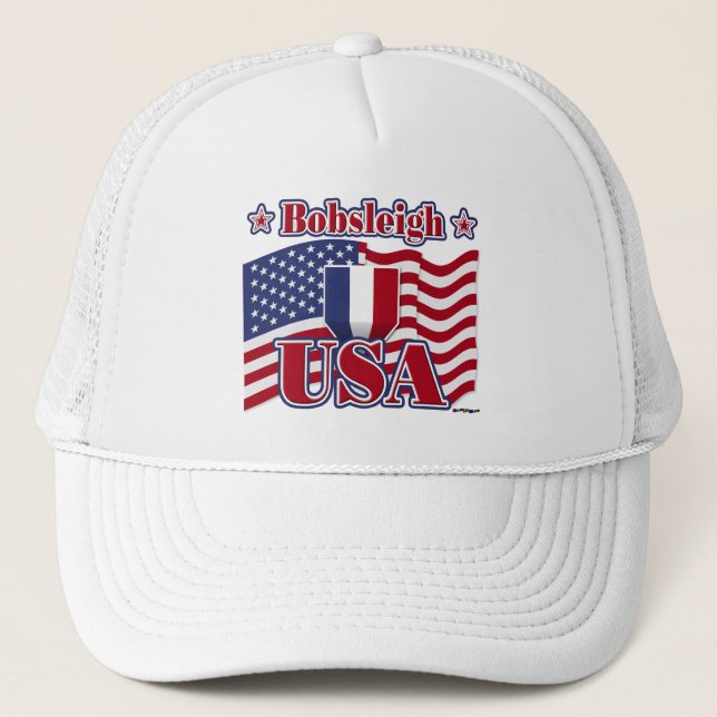 Bobsleigh USA Trucker Hat (Front)
