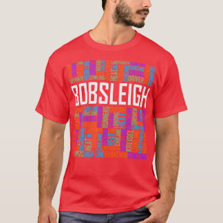 Bobsleigh Words T-Shirt