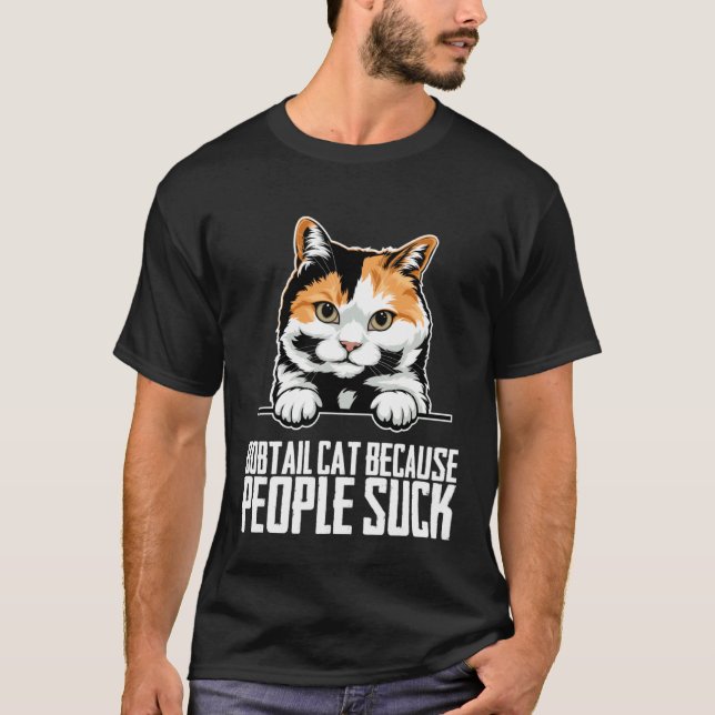 Bobtail  Bobtail cat  Bobtail mum  6 T-Shirt (Front)