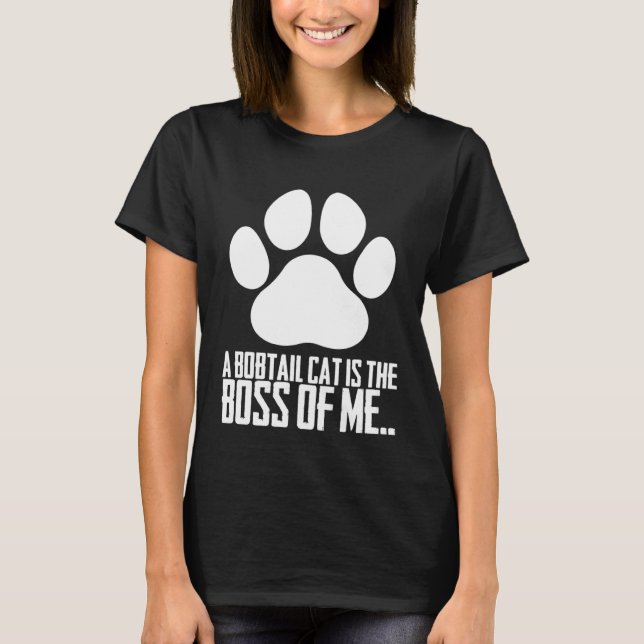Bobtail  Bobtail cat  Bobtail mum  7 T-Shirt (Front)