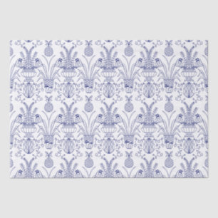 Bobwhite Damask Tissue Paper Blue