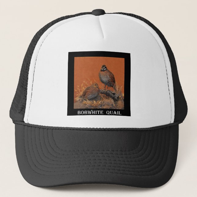 Bobwhite Quail (Georgia, Missouri and Tennessee) Trucker Hat (Front)