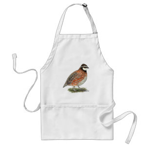 Bobwhite Quail Rooster Standard Apron