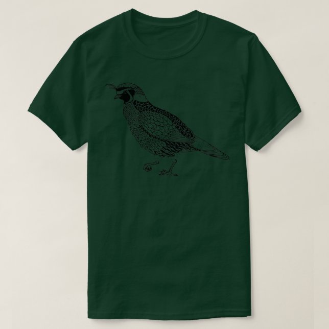 Bobwhite quail T-Shirt (Design Front)
