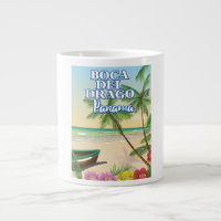 Boca del Drago Panama Beach travel poster