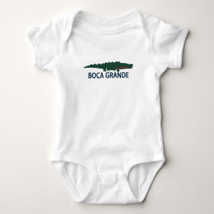 Boca Grande - Alligator. Baby Bodysuit