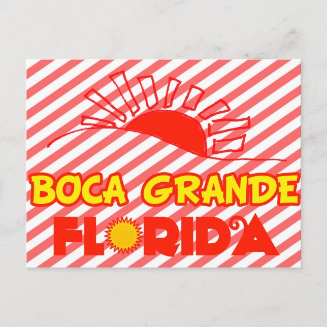 Boca Grande, Florida Postcard (Front)