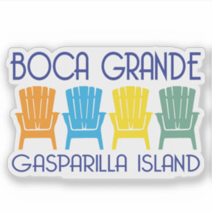 Boca Grande Gasparilla Island Florida beach chairs
