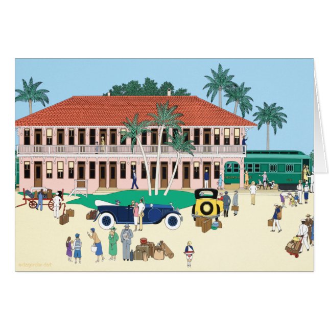 Boca Grande Railroad Station 1928 (Front Horizontal)