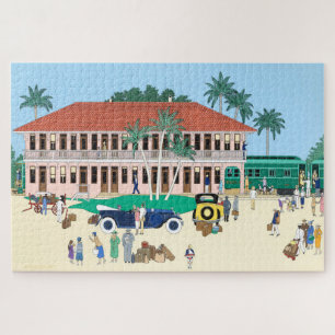 Boca Grande Railroad Station 1928 Jigsaw Puzzle